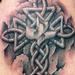 Tattoos - STONE CELTIC CROSS - 60061